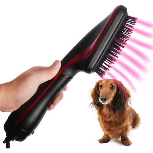 2 in 1 Pet Dry Hair Comb High Quality Portable Grooming Machine Anion Wind Dryer Dog Cat Massager