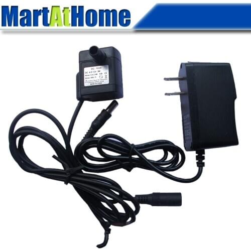 3W DC 3.5~9V USB Brushless Submersible Mini Water Pump 200L /H 1.5 Meter for Aquarium Fountain Pond