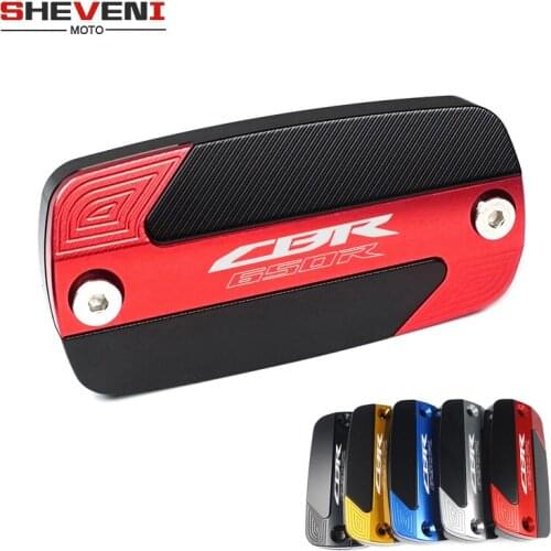 For Honda CBR 650R CBR650R 2019-2020 Motorcycle CNC Aluminum Front Brake Fluid Reservoir Cover Cap Accessories red gold black