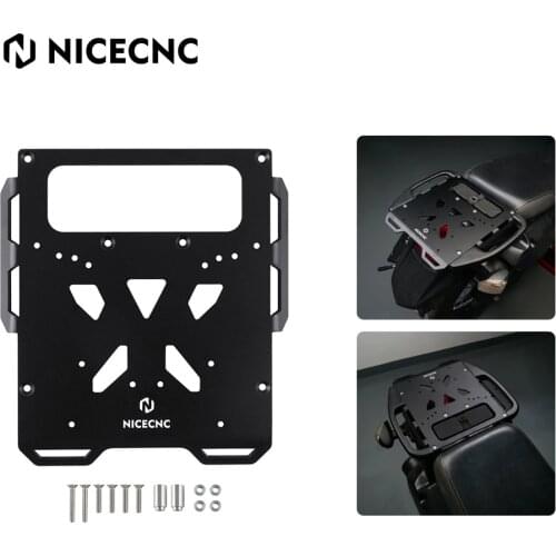 For Kawasaki KLR650 KLR 650 2008-2018 2009 2010 2011 2012 2013 2014 2015 Motorcycle Rear Luggage Bracket Rack Carrier Plate Kit