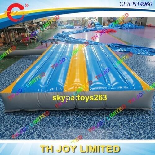 DDU free air shipping small inflatable air track / professional gymnastic inflatable track durable inflatable air track for sale