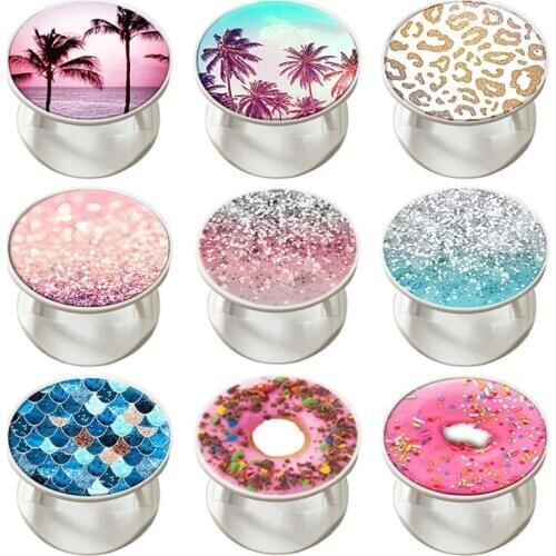 Global Fashion Round Phone socket Holder Stand Mobile Accessory Easy Hold Grip Mount Universe for all Phones