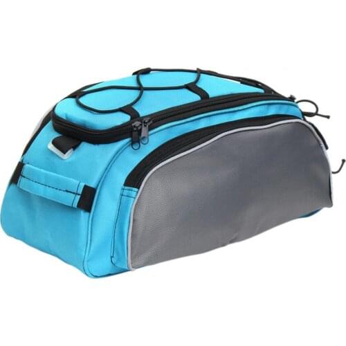 Hot Sale Bike Big Large Capacity Durable 2 Colors Bike Rear Rack Pouch for Outdoor Bicycle Bags Panniers Cycling Equipment