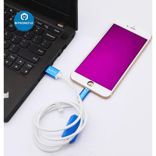 Magic CFG DCSD Cable Alex Engineering Serial Port Cable to Read Write Nand Data SysCfg for iPhone 6S-X iPad Purple Screen