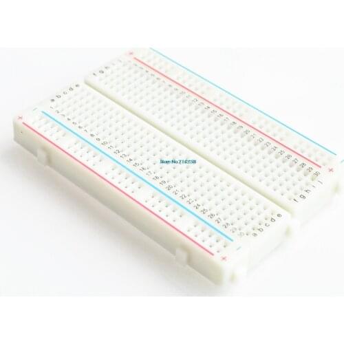 ! Quality mini bread board / breadboard 8.5CM x 5.5CM 400 holes