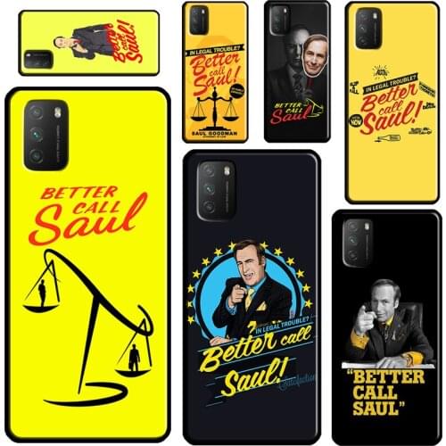 Better Call Saul For Xiaomi Mi Note 10 Lite Mi 11 Ultra 9T 10T Pro A3 Phone Case For POCO F3 F2 M3 X3 Pro