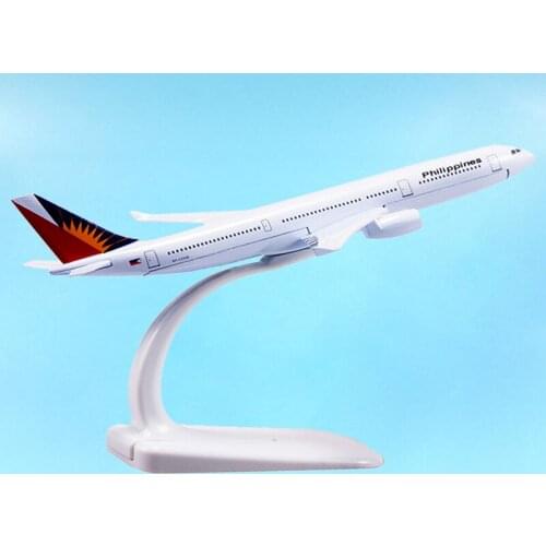 1:400 Scale Air Philippines Airplane Airbus330-300 Model 16CM Alloy Aircraft Plane Airliner Display Toy Collection Gift Souvenir