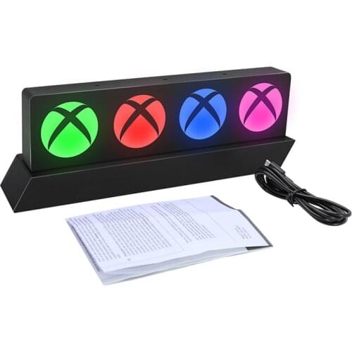 Night Light Voice Control Game Icon 3 Model Acrylic Atmosphere Neon Dimmable Bar Atmosphere Lampara Club KTV