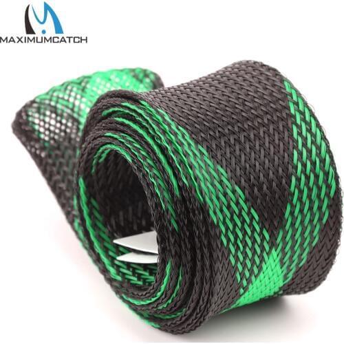 Maximumcatch Casting Fishing Rod Sock 25mm*1630mm Mesh Glove Cover Large Size Jacket Sleeve Protector