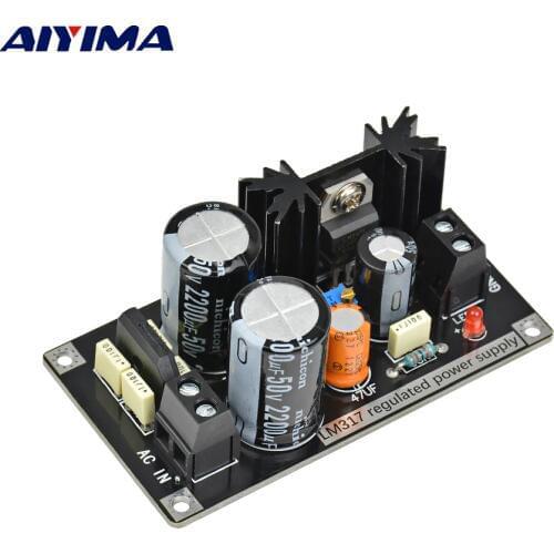 AIYIMA LM317 Adjustable Regulated Power Supply Board AC to DC Adjustable Linear Regulator With Rectifier Filter Board