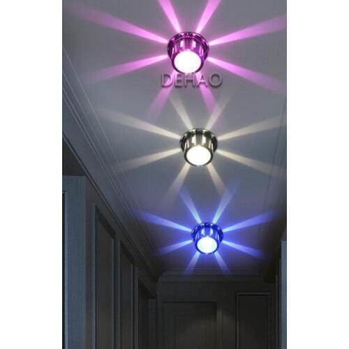 LED corridor light channel KTV decorative lighting entrance hall ceiling lanterns colorful color modeling lights ZCL
