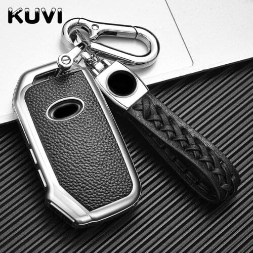 TPU Leather Car Remote Key Cover Case Protect Shell Fob For KIA Sportage R Stinger GT Sorento Cerato Forte Ceed CD Accessories