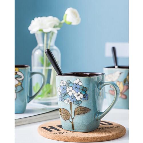 Mugs With A Spoon Uniho China