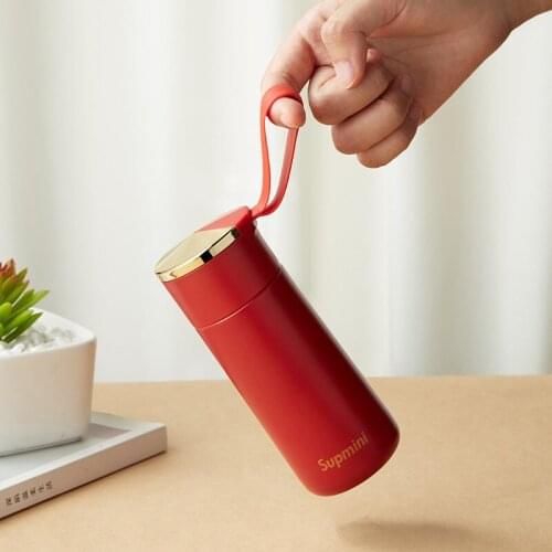 Stainless Steel Vacuum Coffee Office CupTravel Car Thermos Bottle Thermal Drinking Mug With Lid Creative 180ml Mini Straight Cup