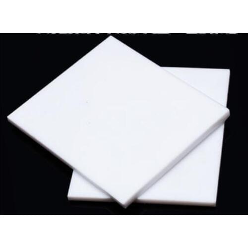 1pcs 100*100mm Thickness: 8mm F4 PTFE plate PTFE board Sheet Plate
