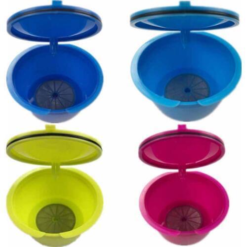 1pc use 50 times 8 Colors Refillable Dolce Gusto coffee Capsule nescafe dolce gusto reusable capsule dolce gusto capsules