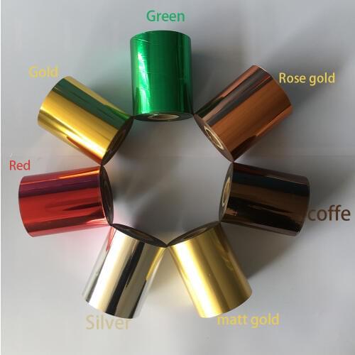 8Cm width import hot stamping foil paper for leather,PVC,paper better stamp foil for leather