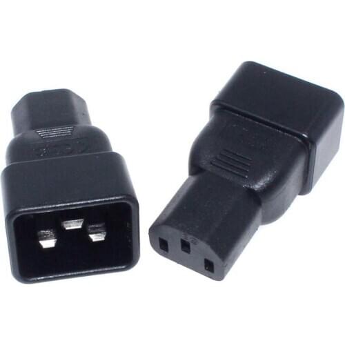 IEC 320 C20 to C13 Adapter converter plug PDU server C13 to C20 converting plug UPS power connector exchanger
