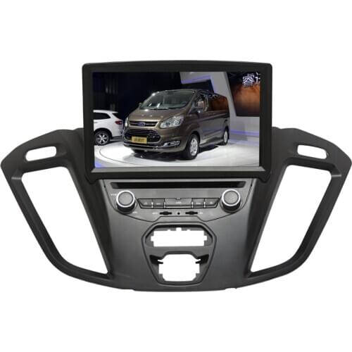 Android 9 4+64G With Carplay Car multimedia player GPS navigation For Ford Transit Custom 2016 head unit CD player tape recorder