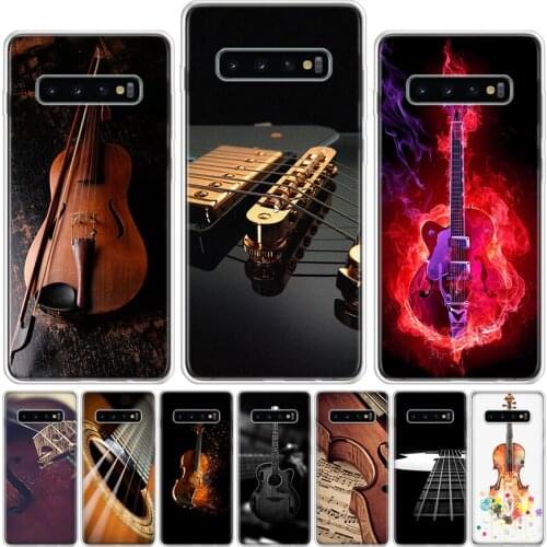 Musical instruments Phone Case For Samsung Galaxy A51 A71 A50 A70 A80 A90 A01 A6 A7 A8 A10 A10S A20S A20E A30 A40 Plus Cover