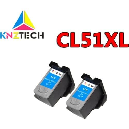 CL51XL CL51 Ink Cartridge for Canon CL-51 Pixma iP2200 iP6210D iP6220D MP150 MP160 MP170 MP180 printer