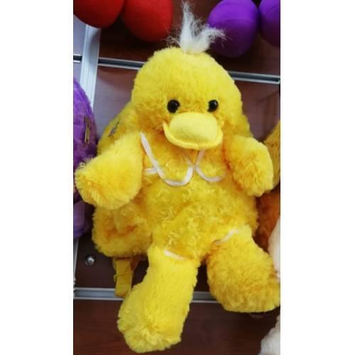 Children Packback Bag Plush Soft Yellow Duck 3-6 Years Old Toy