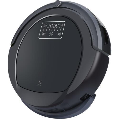 Free shipping Russia robot vacuum cleaner 2D map navigation APP-WI-FI floor cleaner dry wet mop mini cleaner auto sweeper