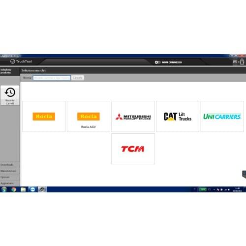 TruckTool 3.8 [05.2021] (Diagnostic Program for Mitsubishi , Cat , TCM, UniCarriers , Rocla)