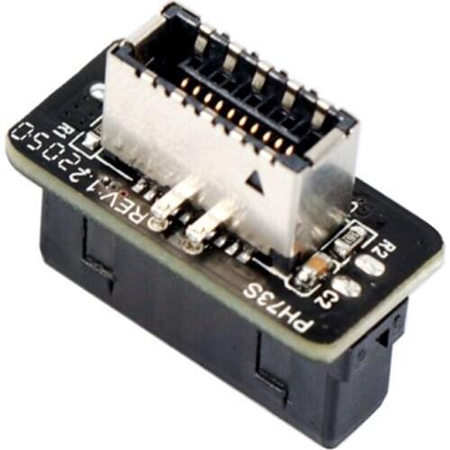 Motherboard USB3.0 Type-E Adapter USB 3.0 Internal 19 Pin MB Male Housing Header to Type E Adapter Converter