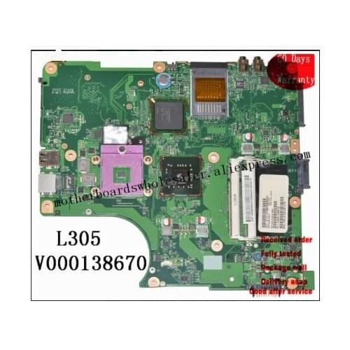 Carte Mere For TOSHIBA SATELLITE L305 Motherboard V000138670 tested