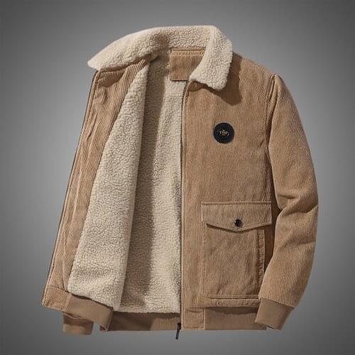 Milikuyou Mens Corduroy Jackets