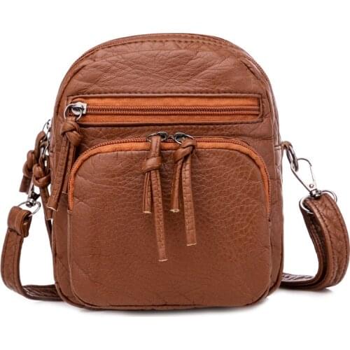 Fashion Summer Designer Womens High Quality Small Crossbody Bag Soft PU Leather Ladies Shoulder Messenger Bag Casual Handbags