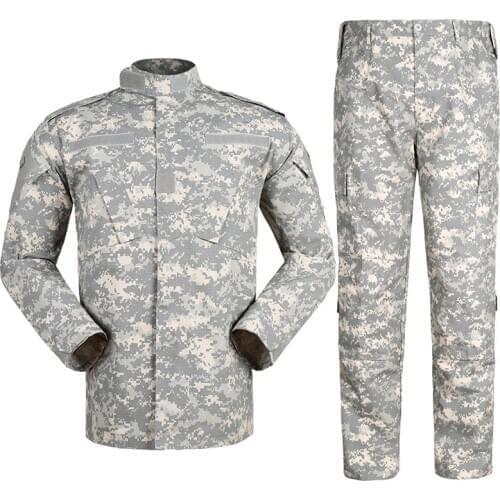 ACU Tactical Military Uniform Camouflage Suit Jacket + Pants Suit S-XXL Clothing Outdoor Hunting Combat Airsoft Uniform