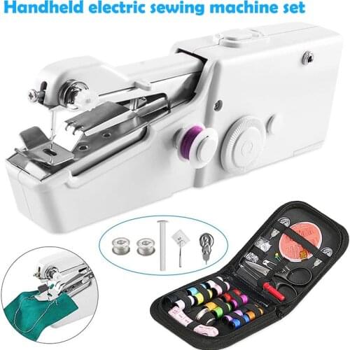 Handheld Portable Electric Sewing Machine Small Mini Sewing Machine JS22