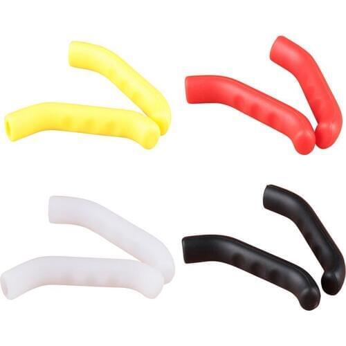 Silicone Bicycle Brake Protective Cover Sleeve Mountain Bike Fixed Gear Folding Brake Grip