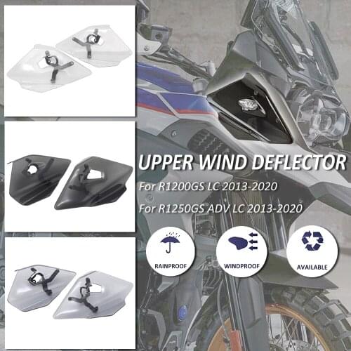 R1200GS R1250GS Motorcycle Upper Turn Signal Wind Deflector Side Fairing Windshield Windscreen Handguard FOR BMW R1200 R1250 GS
