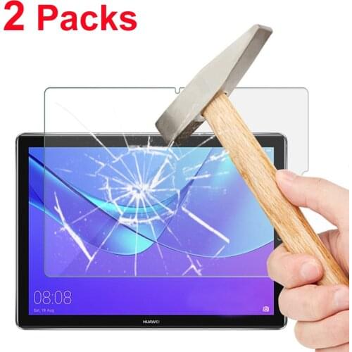 2 Pieces Tempered Glass Screen Protector For Huawei MatePad Pro 10.4 10.8 T8 T10 For MediaPad M6 10.8 8.4 M5 Lite 8 10.1 T5 10.1