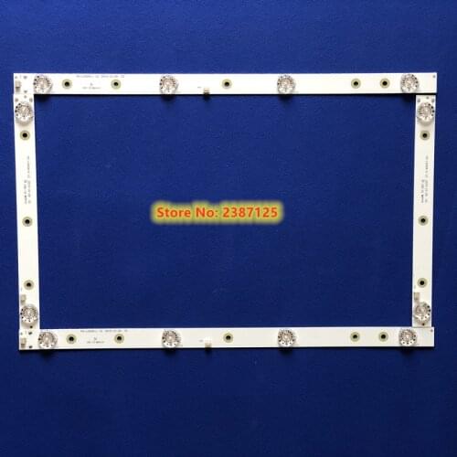 10set=40pcs LED Backlight strip lamp For AKAI AKTV3221 32LED38P Smart JS-D-JP3220-041EC E32F2000 D32-0A35