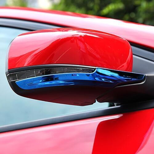 2pcs for Jeep Compass 2017-2019 Rearview mirror Decorative strip Protective