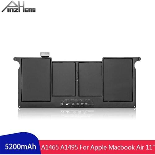 PINZHENG 5200mAh Laptop Battery For Apple Macbook Air 11 A1495 A1465 Laptop Bateria With Screwdrivers Tools Laptop Battery