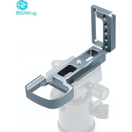 BGNing A6400 Camera Vertical Quick Release L Plate Bracket Mount Adapter for Sony Alpha ILCE-6400L ILCE-6400M