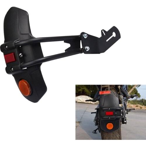 For KAWASAKI NINJA250 NINJA300 NINJA400 Z400 ZR-7S Motorcycle Rear Fender Mudguard Mudflap Back Splash Guard Protector
