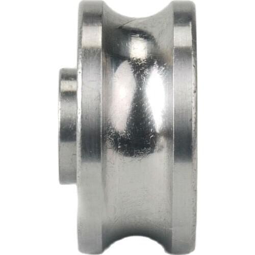 SG15 Double Row Of Beads Track Rollers With Gothic Arch Groove SG15RS Embroidery Machine U Bearings Guide Rail Roller Pulley