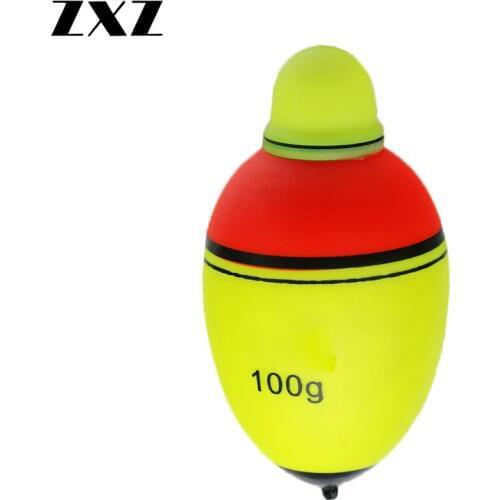 80g 100g Luminous Electronic Led Light Fishing Float Boia Can Change Color Stick Bobber Buoy Glowing Night Fishing Floats Tools