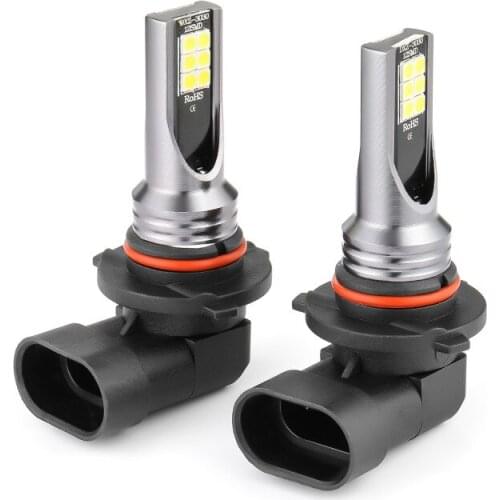 H8 H9 H1 H3 Led H4 H7 H11 9005 HB3 9006 HB4 Car CSP LED Fog Headlight Bulbs 6000K White Auto Fog Lamp Day Running Light