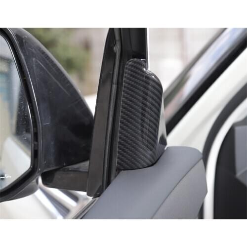 A Column Front Windshield Decoration Cover Trim for Nissan Patrol Y26 2017+ Car Accessories Interior Decoration Protector 2pcs