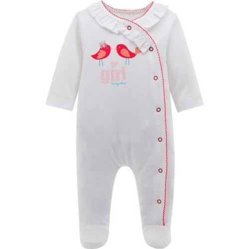 Newborn Infant Baby Rompers Spring Autumn Baby Clothing Long Sleeve Baby Body Suit Kids Boys Girls Rompers Baby Clothes KF070