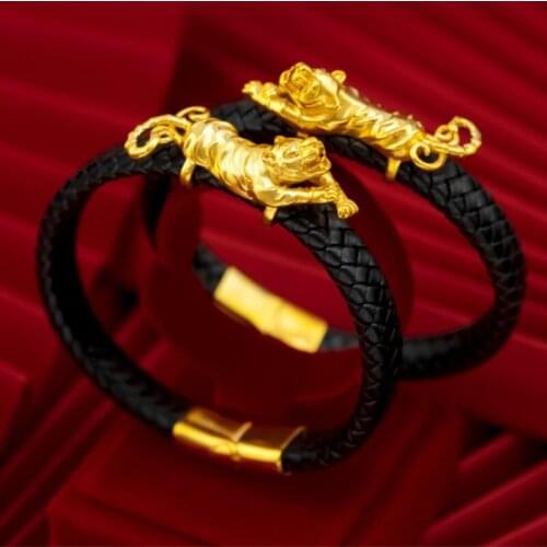 Luxugold Leather Bracelets