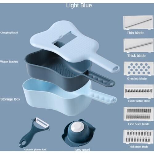 Multifunctional Vegetable Onion Cutter Kitchen Tools Accessories Gadgets Rotating Filament Chopper Chopper Fruit Slicer Gadget