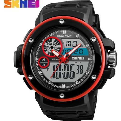 2019 Men Watch Men Sport watches Waterproof Alarm Digital Wristwatch relogio reloj hombr clock G Style Shock male SKMEI 1341
